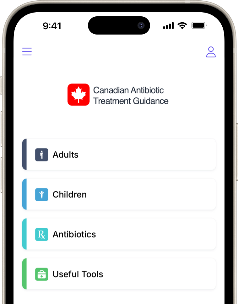 Canadian Antibiotic Treatment Guidance available