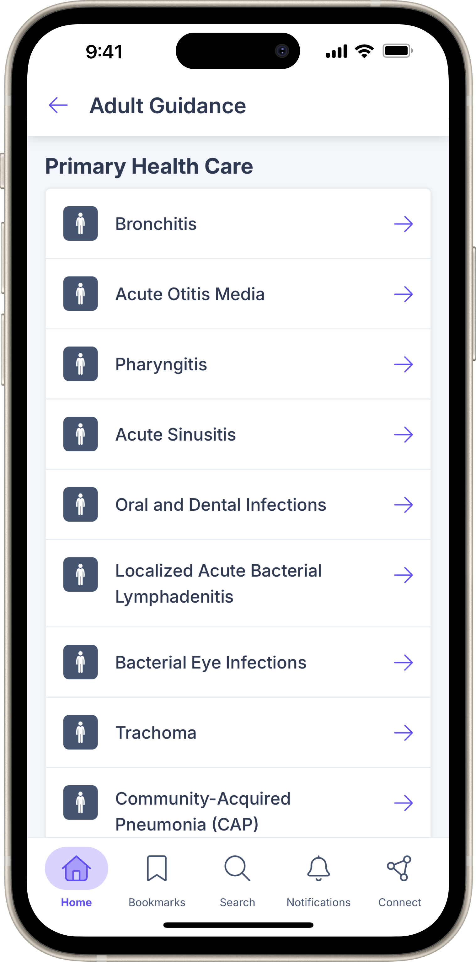 Mobile optimized guidance